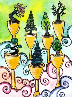 Tarot of Trees by Dana Driscoll