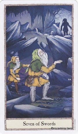 Hobbit Tarot by Peter Pracownik & Terry Donaldson