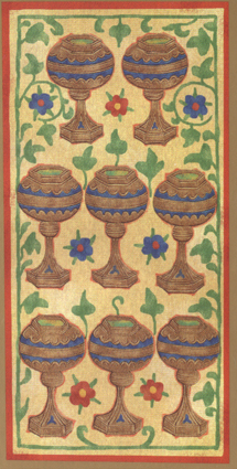 Golden Tarot. The Visconti-Sforza Deck