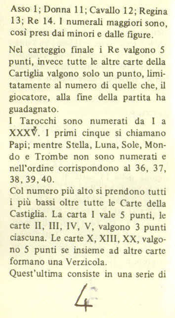 Minchiate Fiorentine tarot