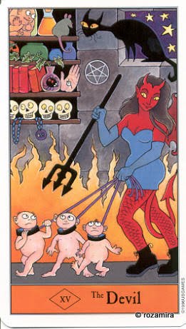 Halloween tarot