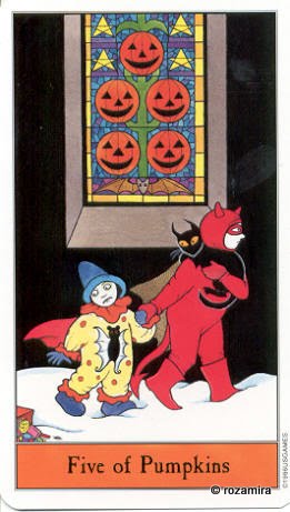 Halloween tarot