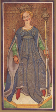 Golden Tarot. The Visconti-Sforza Deck