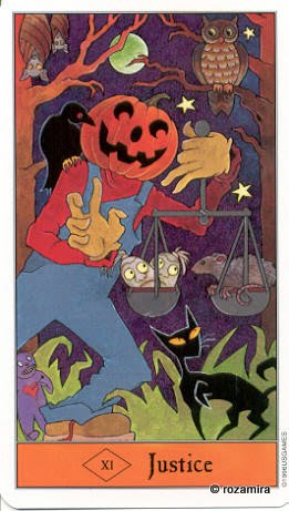 Halloween tarot