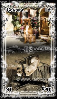 Оракул Ленорман «Лунный свет»