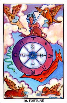 Illuminated Tarot Majors