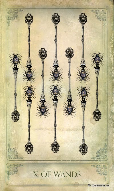 Sepia Stains Tarot by Bethalynne Bajema