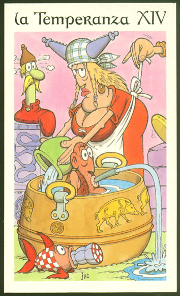 Tarocchi dei Celti (1991) Benito Jacovitti
