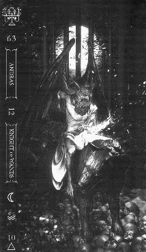 Goetia Tarot in Darkness