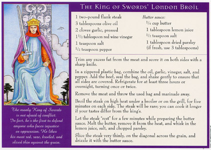 Epicurean Tarot Recipe