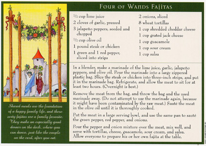 Epicurean Tarot Recipe
