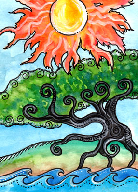 Tarot of Trees by Dana Driscoll