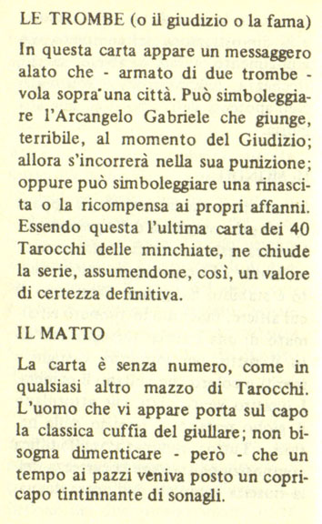 Minchiate Fiorentine tarot