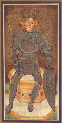 Golden Tarot. The Visconti-Sforza Deck