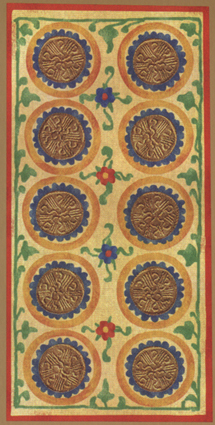 Golden Tarot. The Visconti-Sforza Deck