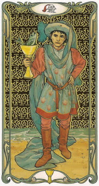 Золотое Таро Уэйт Арт-Нуво (Golden Art Nouveau Tarot)