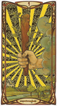 Золотое Таро Уэйт Арт-Нуво (Golden Art Nouveau Tarot)