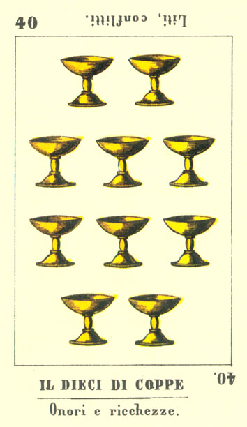 Cartomanzia Italiana. Con Tarocchi del 19 Sec