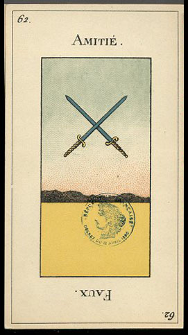 Etteilla Tarots - Grand Etteilla (Grimaud, 1910, type I)