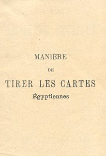 Etteilla Tarots - Grand Etteilla (Grimaud, 1910, type I)