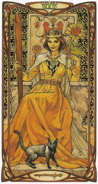Золотое Таро Уэйт Арт-Нуво (Golden Art Nouveau Tarot)