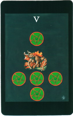 The Luciferian Tarot by М. W. Ford