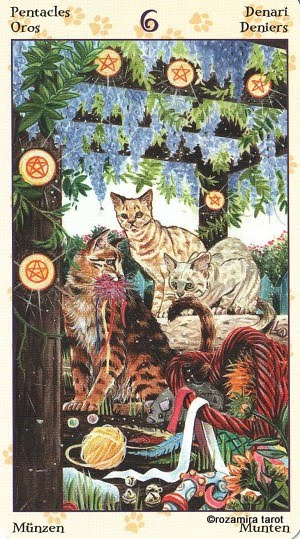 Tarot of Pagan Cats