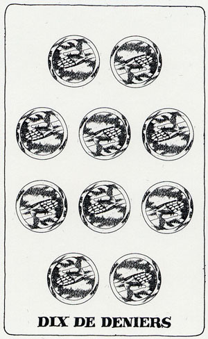 Le Tarot Des Pauvres - Simplified Tarot