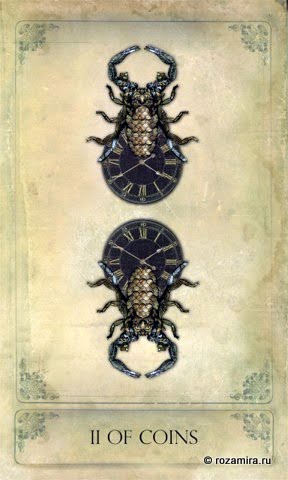 Sepia Stains Tarot by Bethalynne Bajema