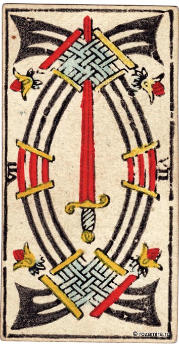 Ancient Tarot of Marseilles - Nicholas Conver 1761, Grimaud