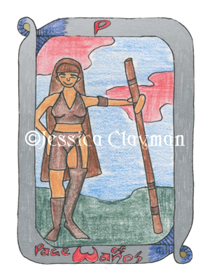 Fabrication Tarot by Jessica Clayman