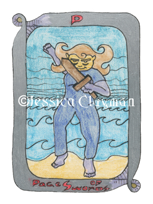 Fabrication Tarot by Jessica Clayman