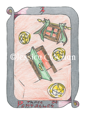 Fabrication Tarot by Jessica Clayman