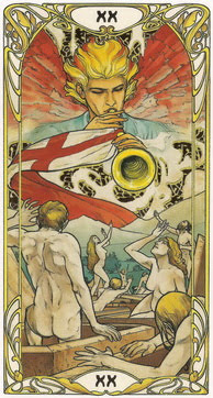 Золотое Таро Уэйт Арт-Нуво (Golden Art Nouveau Tarot)