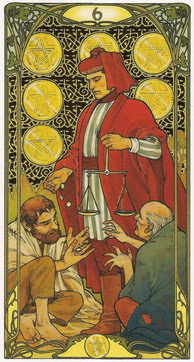 Золотое Таро Уэйт Арт-Нуво (Golden Art Nouveau Tarot)
