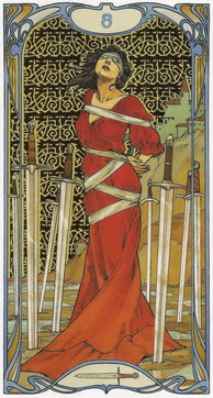 Золотое Таро Уэйт Арт-Нуво (Golden Art Nouveau Tarot)