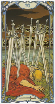 Золотое Таро Уэйт Арт-Нуво (Golden Art Nouveau Tarot)