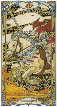 Золотое Таро Уэйт Арт-Нуво (Golden Art Nouveau Tarot)