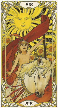 Золотое Таро Уэйт Арт-Нуво (Golden Art Nouveau Tarot)