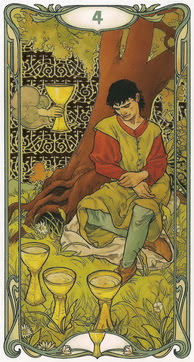 Золотое Таро Уэйт Арт-Нуво (Golden Art Nouveau Tarot)