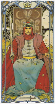 Золотое Таро Уэйт Арт-Нуво (Golden Art Nouveau Tarot)