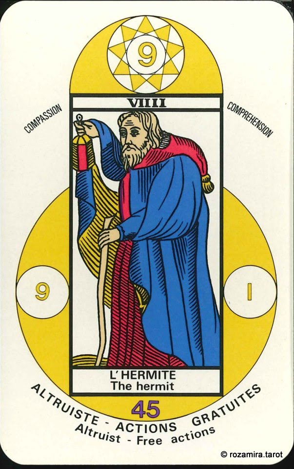 Numerological tarot
