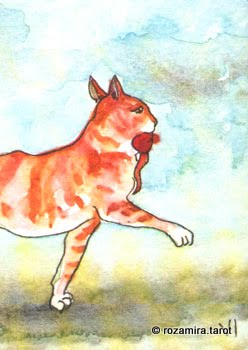 BlueDogRose Tarot by Nakisha VanderHoeven