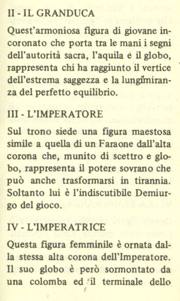 Minchiate Fiorentine tarot