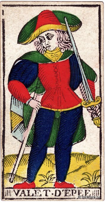 Ancient Tarot of Marseilles - Nicholas Conver 1761, Grimaud