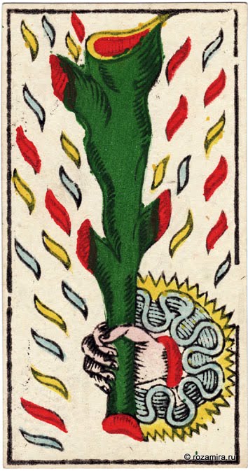 Ancient Tarot of Marseilles - Nicholas Conver 1761, Grimaud