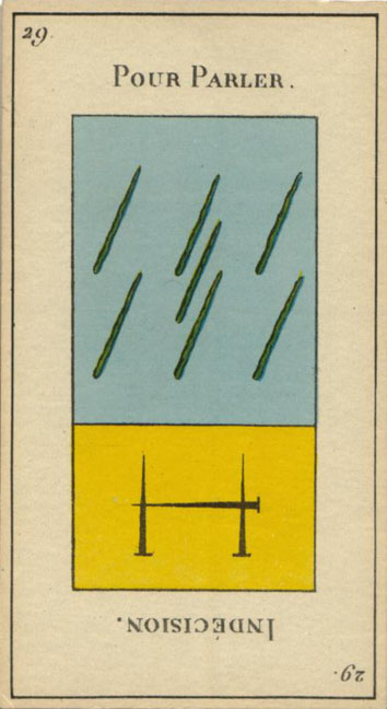 Etteilla Tarots - Grand Etteilla (Grimaud, 1910, type I)