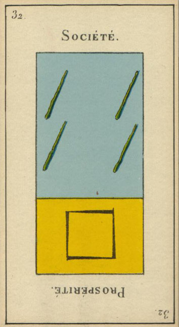 Etteilla Tarots - Grand Etteilla (Grimaud, 1910, type I)