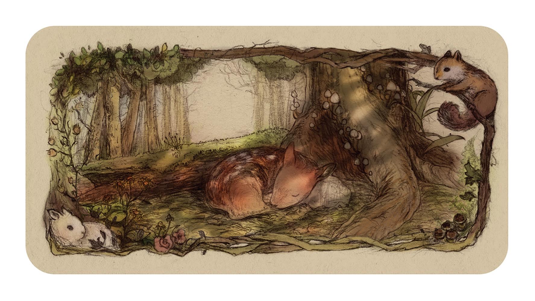 Whispering Woods Inspiration Cards - Карты Вдохновения Шепот Деревьев