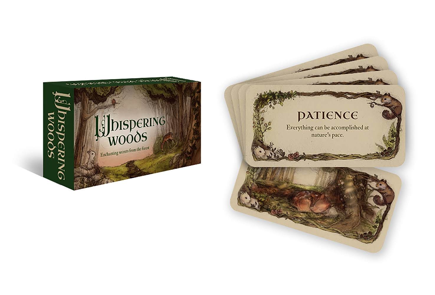 Whispering Woods Inspiration Cards - Карты Вдохновения Шепот Деревьев